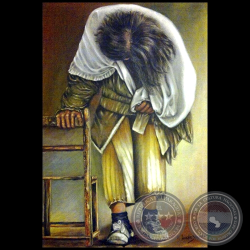 Chinati 1 - Pintura al óleo - Obra de Vicente González Delgado